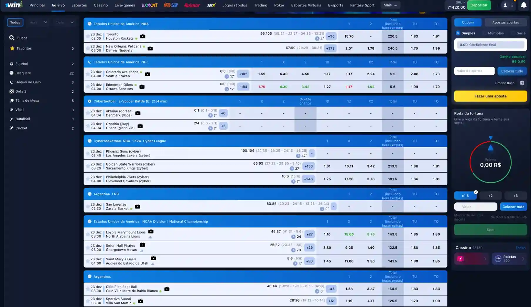 1win Bet: Apostas ao Vivo e Jogos Diversificados Esperam por Você 1win Bet